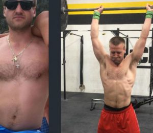 Mathew Waltz before and after crossfit